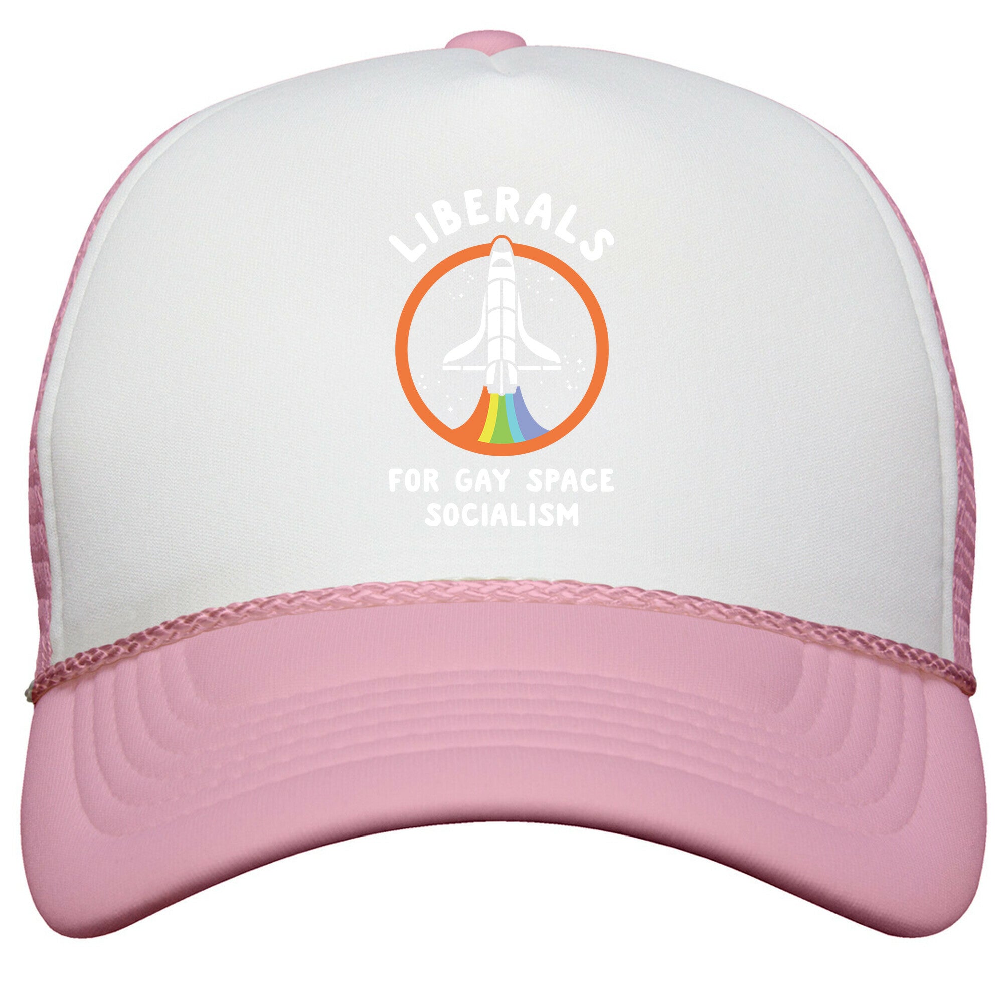 Liberals For Gay Space Socialism Snapback Trucker Hat